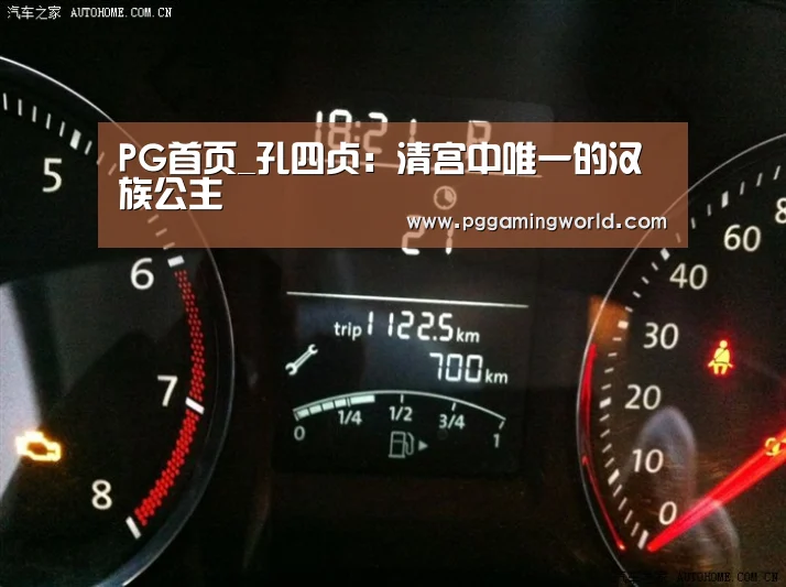 PG首页_孔四贞:清宫中唯一的汉族公主(图2) PG首页